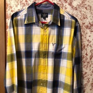 Casual Button down Shirt, American Eagle, Large